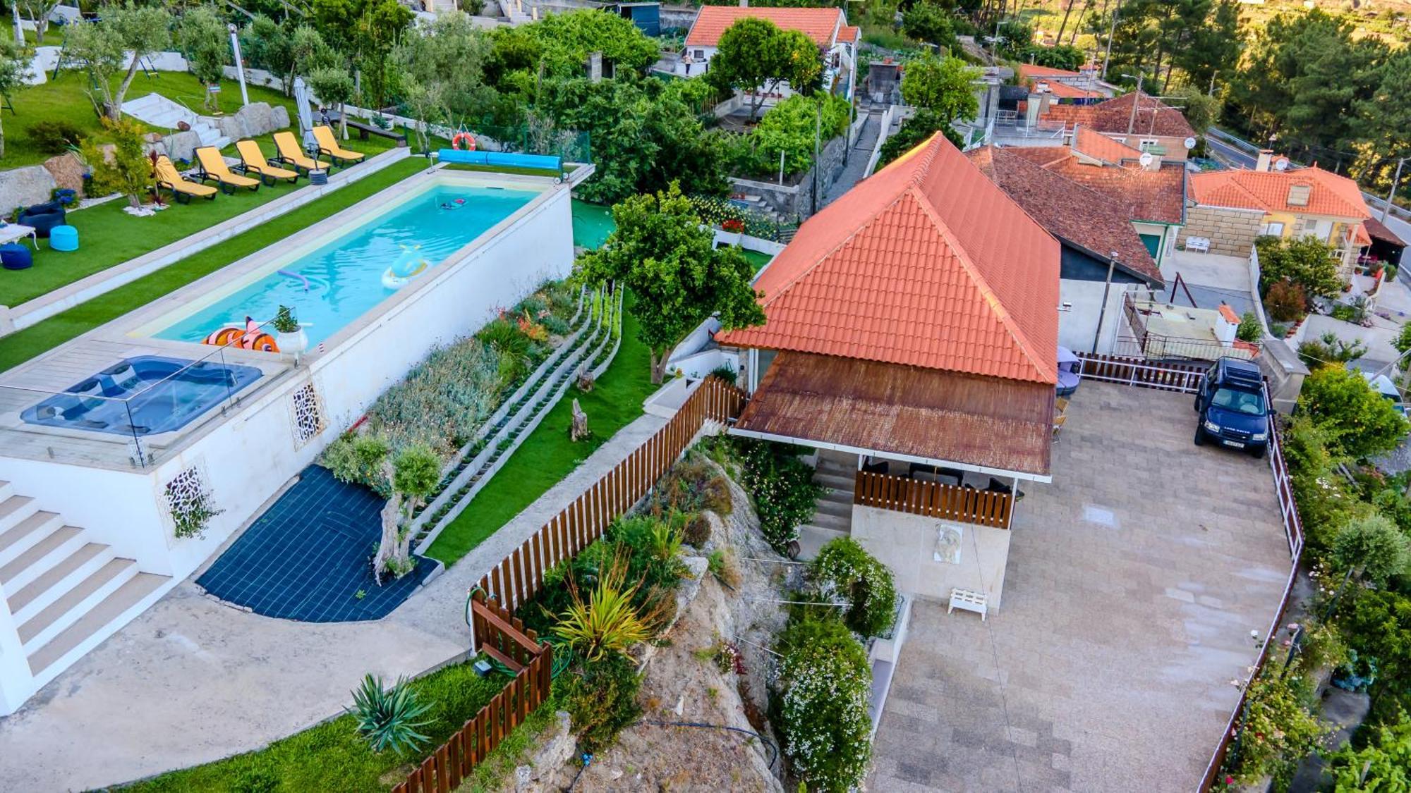 Paradise Farm With Pool And Jacuzzi In Douro Santa Cruz do Douro